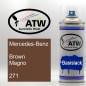 Preview: Mercedes-Benz, Brown Magno, 271: 400ml Sprühdose, von ATW Autoteile West.